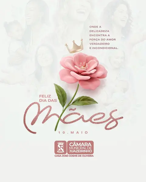 Hoje celebramos o amor que acolhe, ensina, fortalece e transforma vidas todos os dias. 🌷
