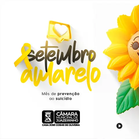 💛 Setembro Amarelo | Mês de Valorização da Vida