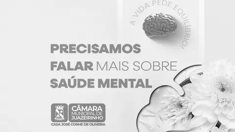 Juazeirinho: Câmara Municipal adere ao Janeiro Branco pela saúde mental
