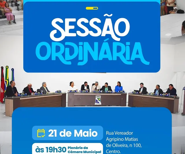 Câmara Municipal: Sessão Ordinária Promove Transparência nesta Quinta-feira