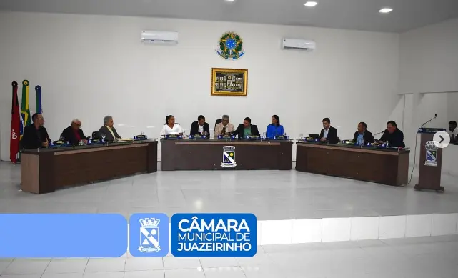 Sessão Ordinária na Câmara Municipal de Juazeirinho
