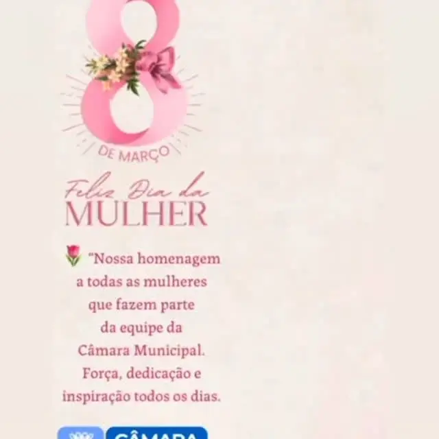 Câmara de Vereadores presta tributo a servidoras no Dia Internacional da Mulher