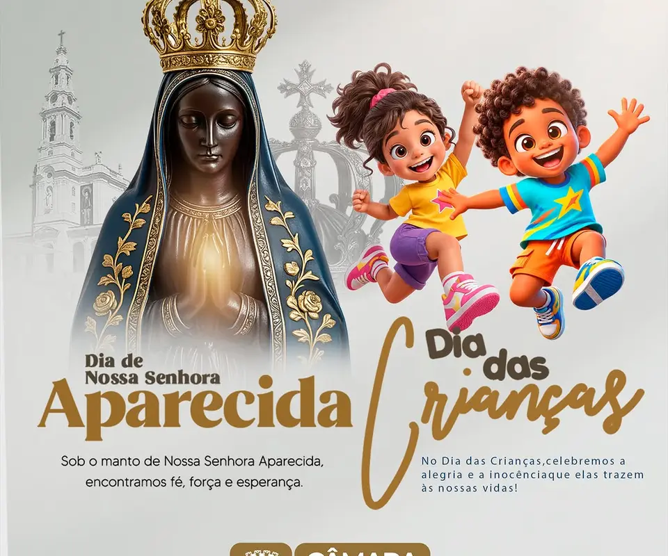 Câmara de Juazeirinho celebra Nossa Senhora Aparecida e o Dia das Crianças