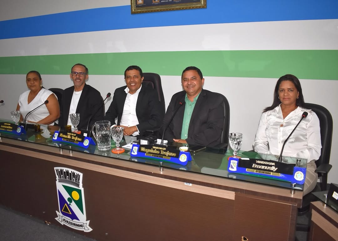 Sessão Ordinária de hoje na Câmara Municipal de Juazeirinho ✔️