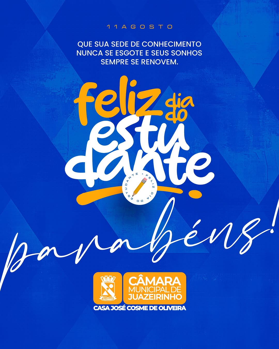 📚✨ Feliz Dia do Estudante!
