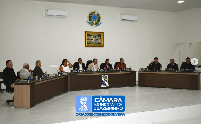 Sessão Ordinária na Câmara Municipal de Juazeirinho