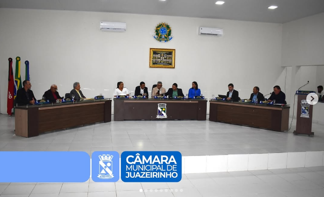 Sessão Ordinária na Câmara Municipal de Juazeirinho