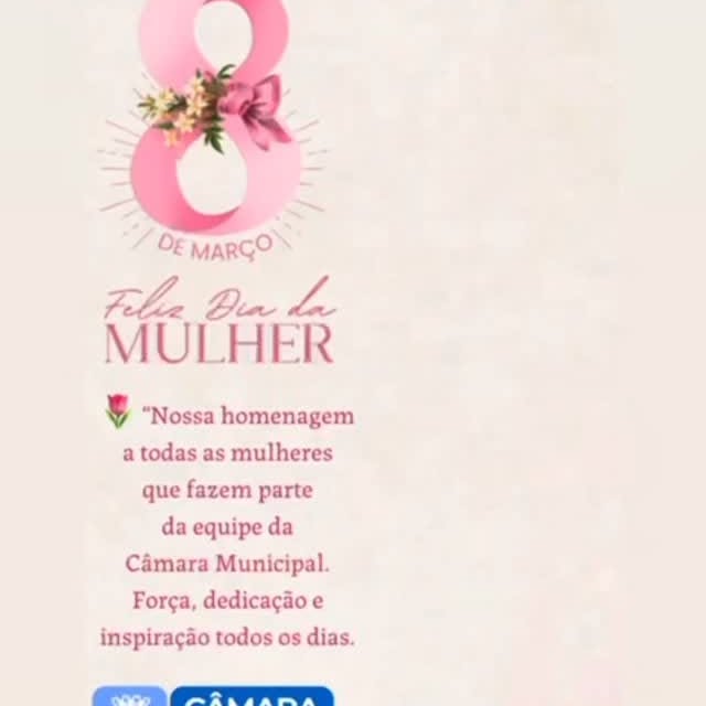 Câmara de Vereadores presta tributo a servidoras no Dia Internacional da Mulher